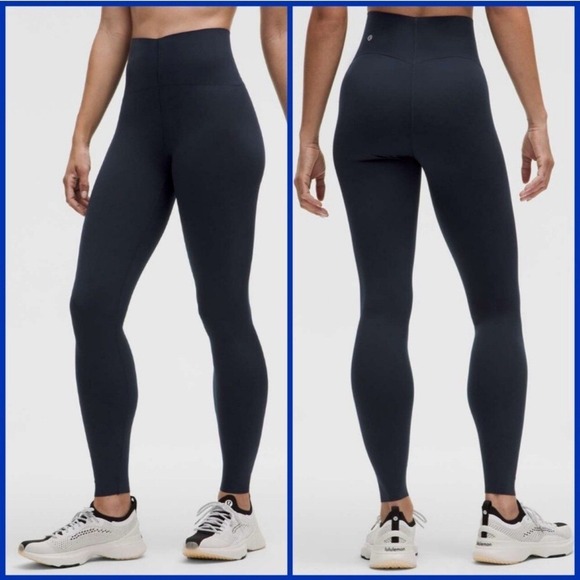 Lululemon Glow Up Super-High-Rise Tight 25" True Navy blue size 4 NWT - Picture 1 of 8